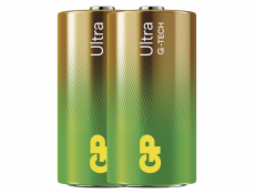 GP alkalická baterie ULTRA C malé mono (LR14) 2pack