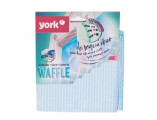 Utěrka z mikrovlákna na okna YORK WAFFLE, 1 ks.