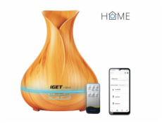 iGET HOME Aroma Diffuser AD500 - chytrý aromadifuzér, barevné LED podsvícení, aplikace, ovladač