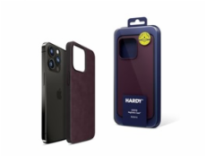 3mk ochranný kryt HARDY MagFabric Case pro Apple iPhone 15 Pro, Mulberry