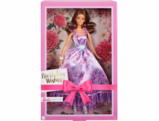 Panenka Mattel Barbie s podpisem k narozeninám