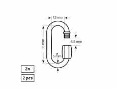 Rychlospojka Haushalt, ZN, 2DD, 5 mm