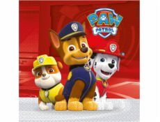 PROCOS Paw Patrol narozeninové ubrousky - 33 cm - 20 ks univerzální