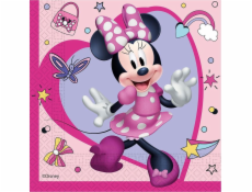 GoDan Papírové ubrousky Minnie Mouse 33x33cm 20 ks