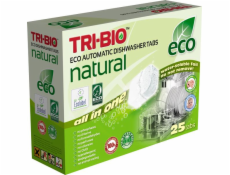 Tablety do myčky Tri-Bio Natural All in One, 25 ks.