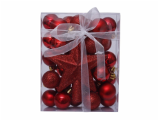 Plastický. Hračky na vánoční stromeček CHRISTMAS TOUCH SYSDQ-20N090, 30