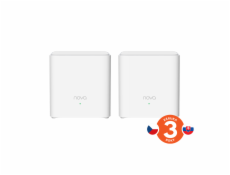 Tenda Nova EX3 (2-pack) WiFi6 AX1500 Mesh Gigabit system, 4xGLAN/GWAN, WPA3, VPN, SMART CZ aplikace