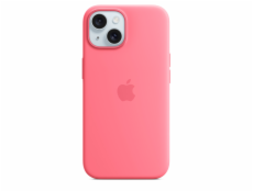 iPhone 15+ Silicone Case with MS - Pink