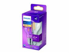 LED žárovka PHILIPS, A60, E27, 4,3 W, 470 lm, 2700 K