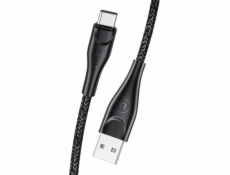 Usams USB-A – USB-C kábel USB 1 m čierny (63794-uniw)