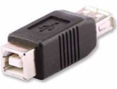 Lindy USB – USB-B USB adaptér čierny (71228)