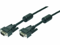 LogiLink D-Sub (VGA) - D-Sub (VGA) kábel 15m čierny (CV0017)