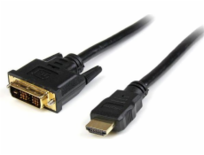 StarTech HDMI - DVI-D kábel 1m čierny (HDDVIMM1M)