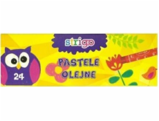 Strigo Olejové pastely 24 farieb STRIGO