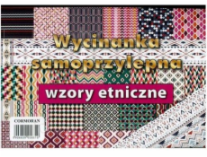 Samolepiaci výrez Cormoran A4 s etnickými vzormi