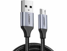 Ugreen USB-A - microUSB kábel 1,5 m sivý (60147)