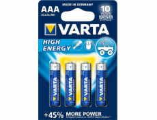 Varta High Energy AAA / R03 Batéria 4 ks.