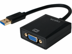 LogiLink USB – VGA USB adaptér čierny (UA0231)