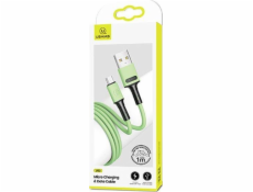 Usams USB-A - microUSB USB kábel 1 m zelený (69871-uniw)