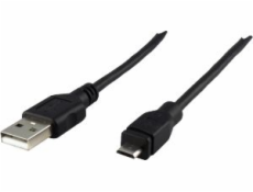 Schwaiger USB-A - microUSB USB kábel 1 m čierny (CK1511533)