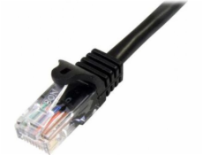 StarTech RJ-45/RJ-45, kat. 5e, U/UTP, 10m, čierna (45PAT10MBK)