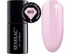 Semilac Semilac Extend 803 Hybrid Varnish 5v1 Delicate Pink univerzálny
