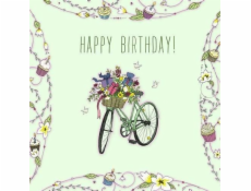 Clear Creation Swarovski Square Bike Birthday Pass (CL1924)