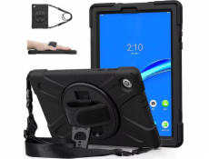 Strado Tablet Case Armor Case s držiakom na popruh pre Lenovo Tab M10 TB-X306X/X306F (čierna) univerzálna