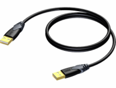 Procab USB-A - USB-A kábel USB 3 m čierny (CLD600/3)