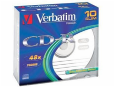 Verbatim CD-R 700 MB 48x 10 kusov (43415)