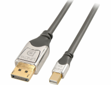 Lindy DisplayPort Mini - kábel DisplayPort 0,5 m strieborný (36310)