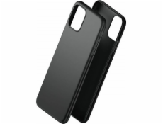 3MK matné púzdro iPhone XS Max čierno/čierne
