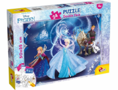 Lisciani obojstranné puzzle Plus 24 Frozen 2