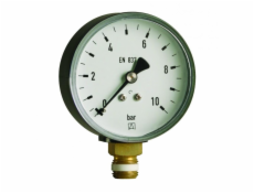 Afriso Vertikálny manometer kúrenia RF 80 RAD fi 80mm 0-10 bar 1/2'' rad trieda 2,5 63 564