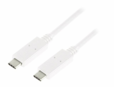 LogiLink USB-C - USB-C kábel USB 1 m Biely (CU0131)