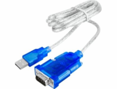 Cabletech DB9M USB - RS-232 USB adaptér modrý (KPO3431-1.5)