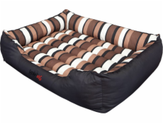 Hobbydog Comfort Bed - čierna s XL popruhmi