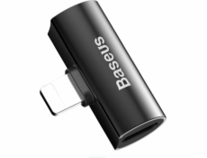 Baseus L46 Lightning - Lightning x2 USB adaptér čierny (BRA008293)