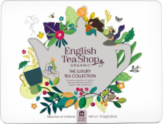 English Tea English Tea Shop, Bio čajová luxusná sada čajovej kolekcie, 36 sáčkov