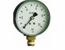 Afriso Vykurovací manometer RF 63 AX O=80mm 0-16bar 1/2" Trieda 2,5 - 63565