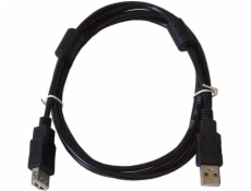 USB kábel USB-A – USB-A 1 m čierny (KABUSB_AA_2M_ALOEM110)