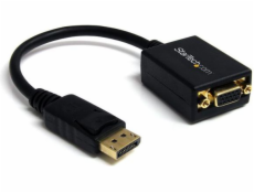 StarTech DisplayPort - D-Sub (VGA) AV adaptér 0,1 m čierny (DP2VGA2)