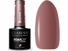 Claresa CLARESA_Soak Off UV/LED Brown hybridný lak 305 5g