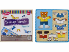 Mega Creative DREW DRESS UP PUZZLE 8 EL 30X30 MC WOOD 80/0