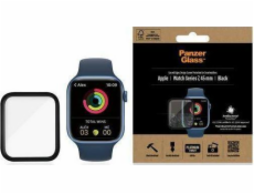 PanzerGlass PanzerGlass Curved Apple Watch 7 45mm Antibakteriálna čierno / čierna