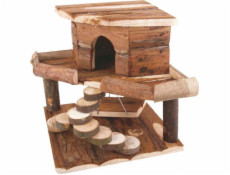 Panama Pet Treehouse pre hlodavce, drevený, 19x19x27, 5cm