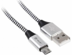 Tracer USB-A - microUSB USB kábel 1 m čierny (TRAKBK46928)