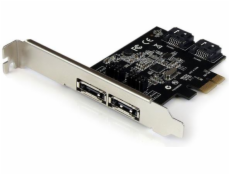 StarTech PCIe x1 radič – 4x eSATA (PEXESAT322I)