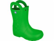 Detské čižmy Crocs Handle It Kids tmavo zelené - (12803) 33-34