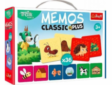 Trefl Game Memos Classic Plus Zvieratá a ich domov